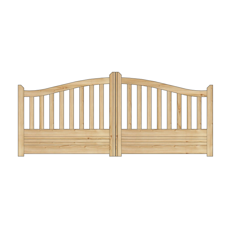 Portail Gand 300 x 130 cm SOLID