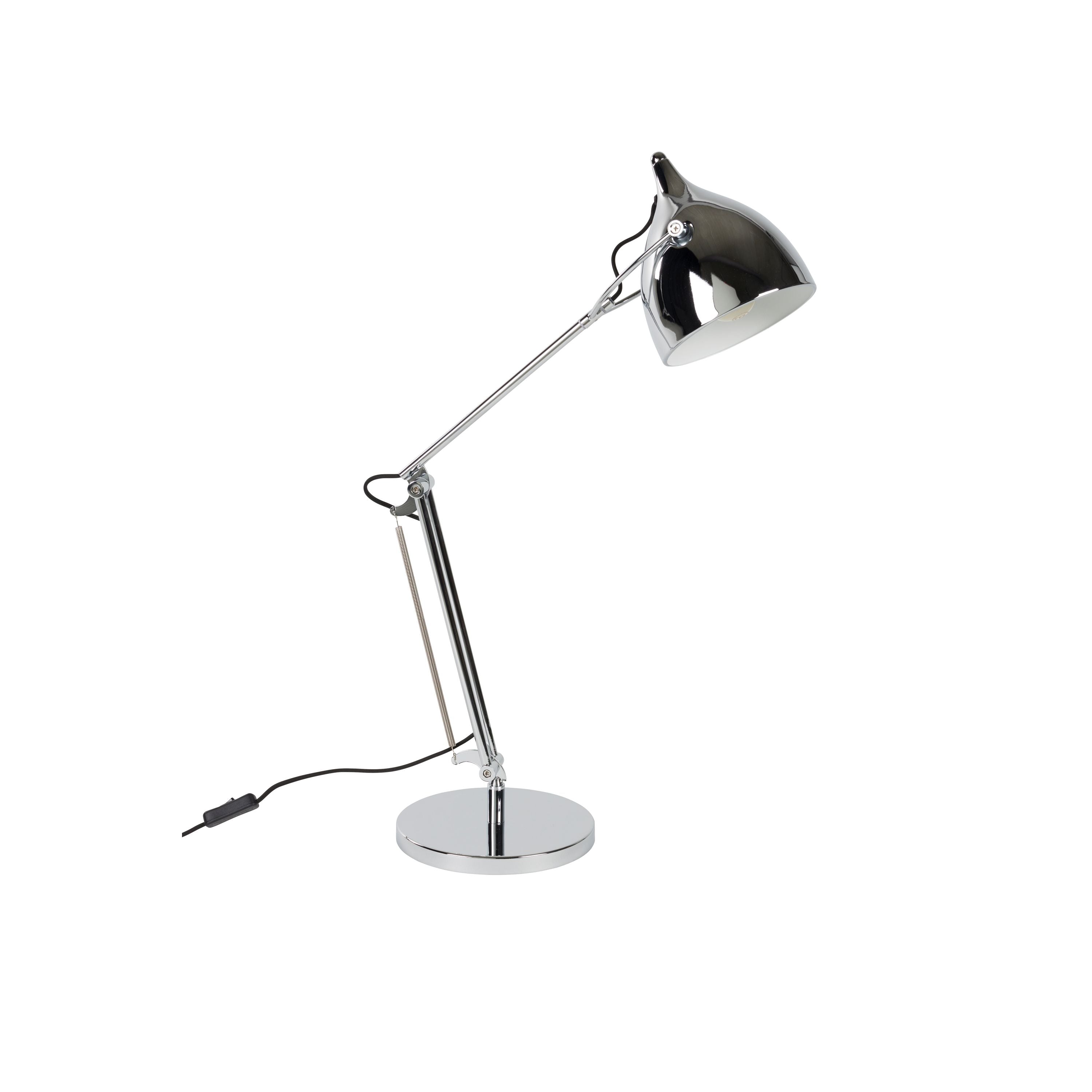 Zuiver Reader Bureaulamp Chrome - Zilver