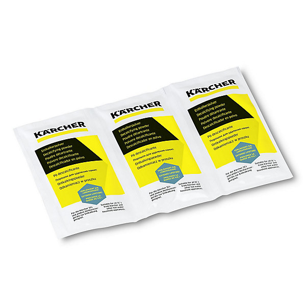 Détartrant en poudre Karcher pour nettoyeur vapeur, 6 x 17 g
