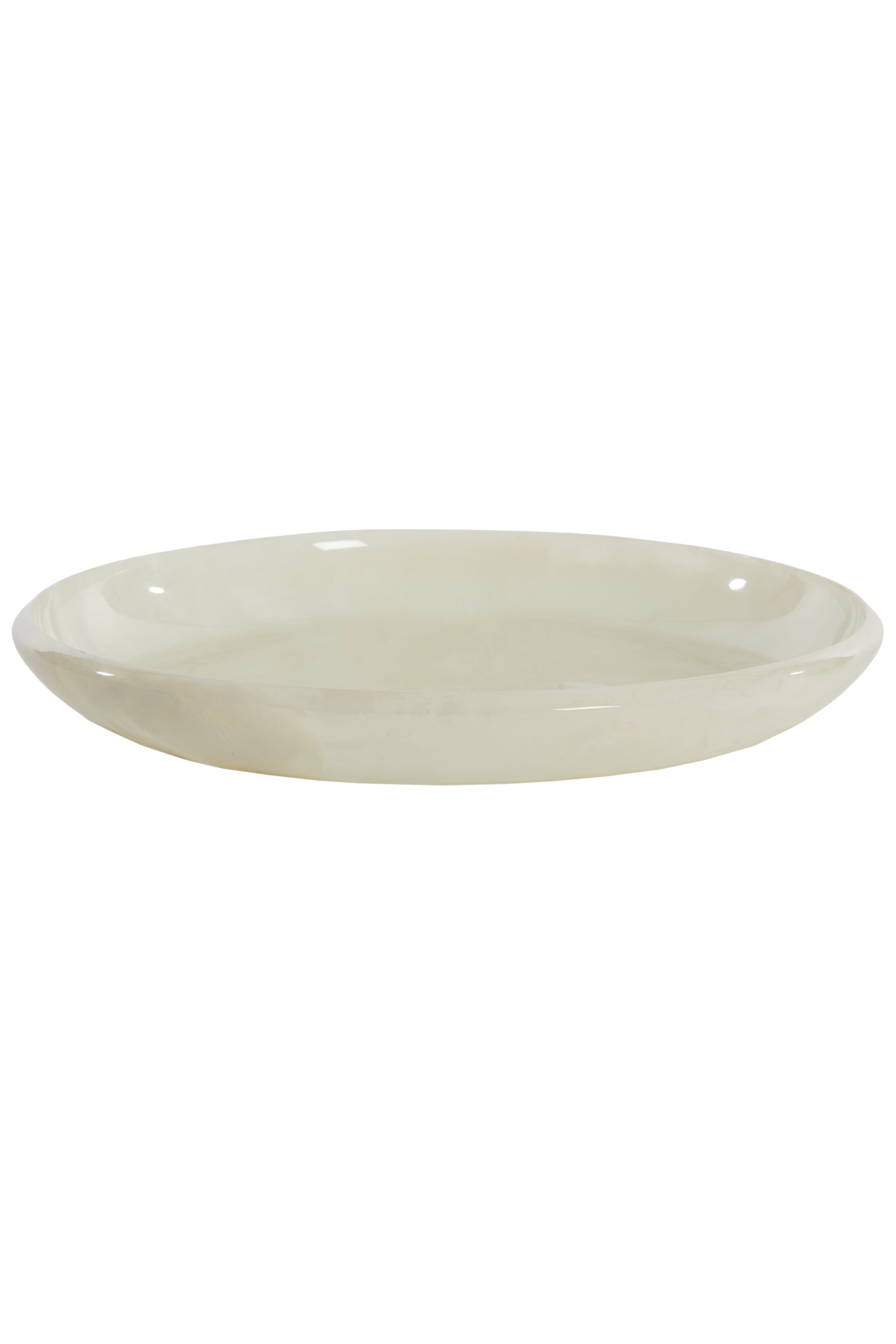 Light & Living schaal BELAWAN - Ø44x4cm - wit