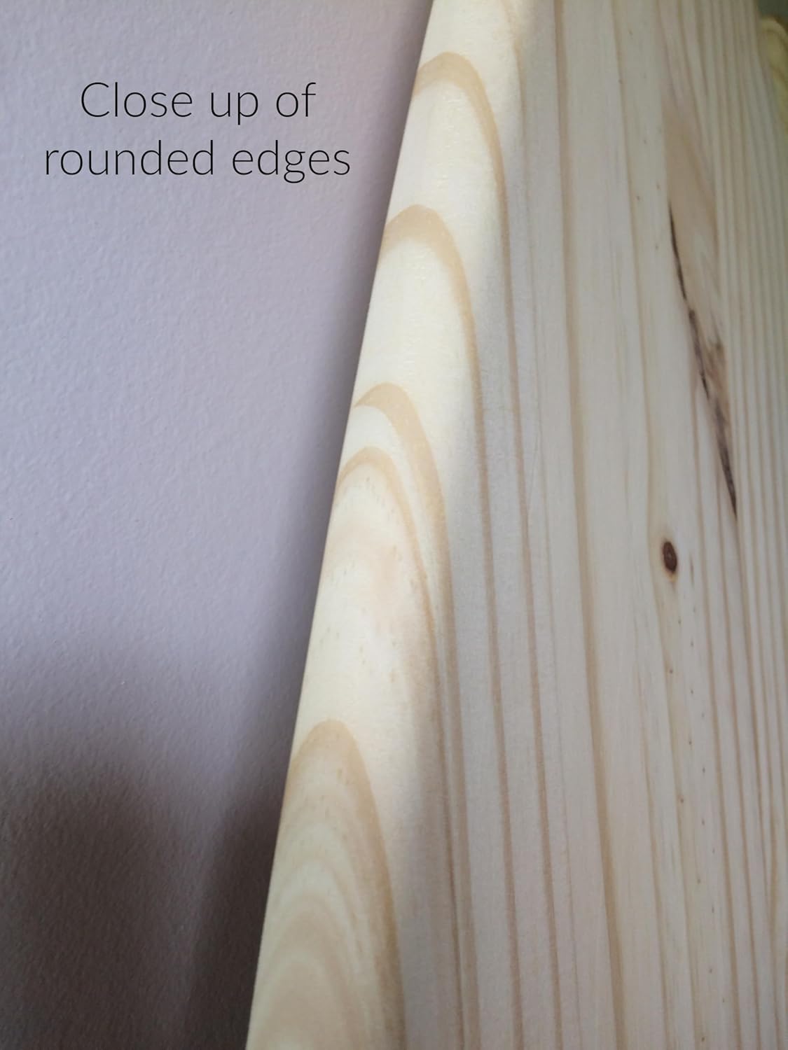 Handmade 4 foot pine wood surfboard wall art unfinished do it yourself option unique gift 3/4 thick