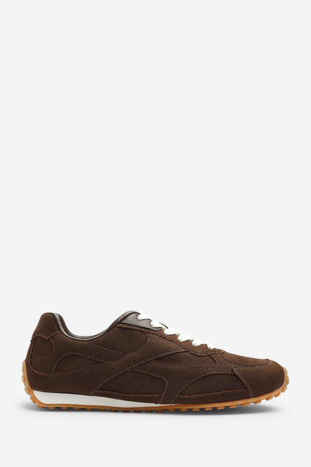 Where's That From Marleigh Suede Retro Runner Trainer