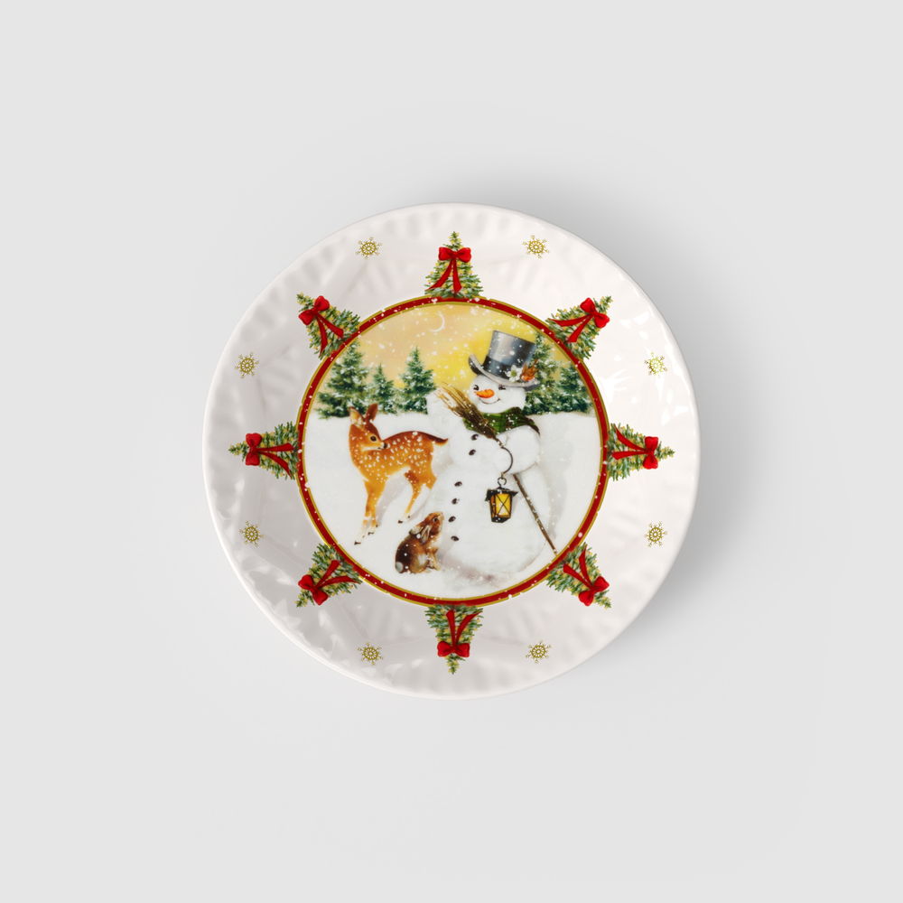 Toy's Fantasy Bowl - Multi-colored, 6.1 oz, Premium Porcelain