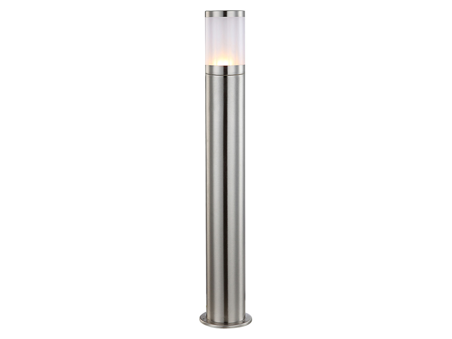 Lampa stojąca zewnętrzna Xeloo 80 stalowa srebrna