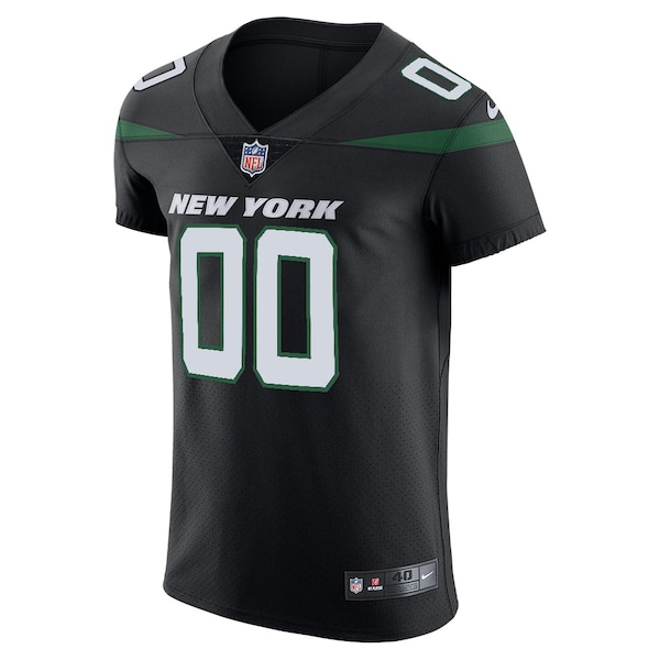New York Jets Nike Vapor Untouchable Elite Custom Jersey - Stealth Black