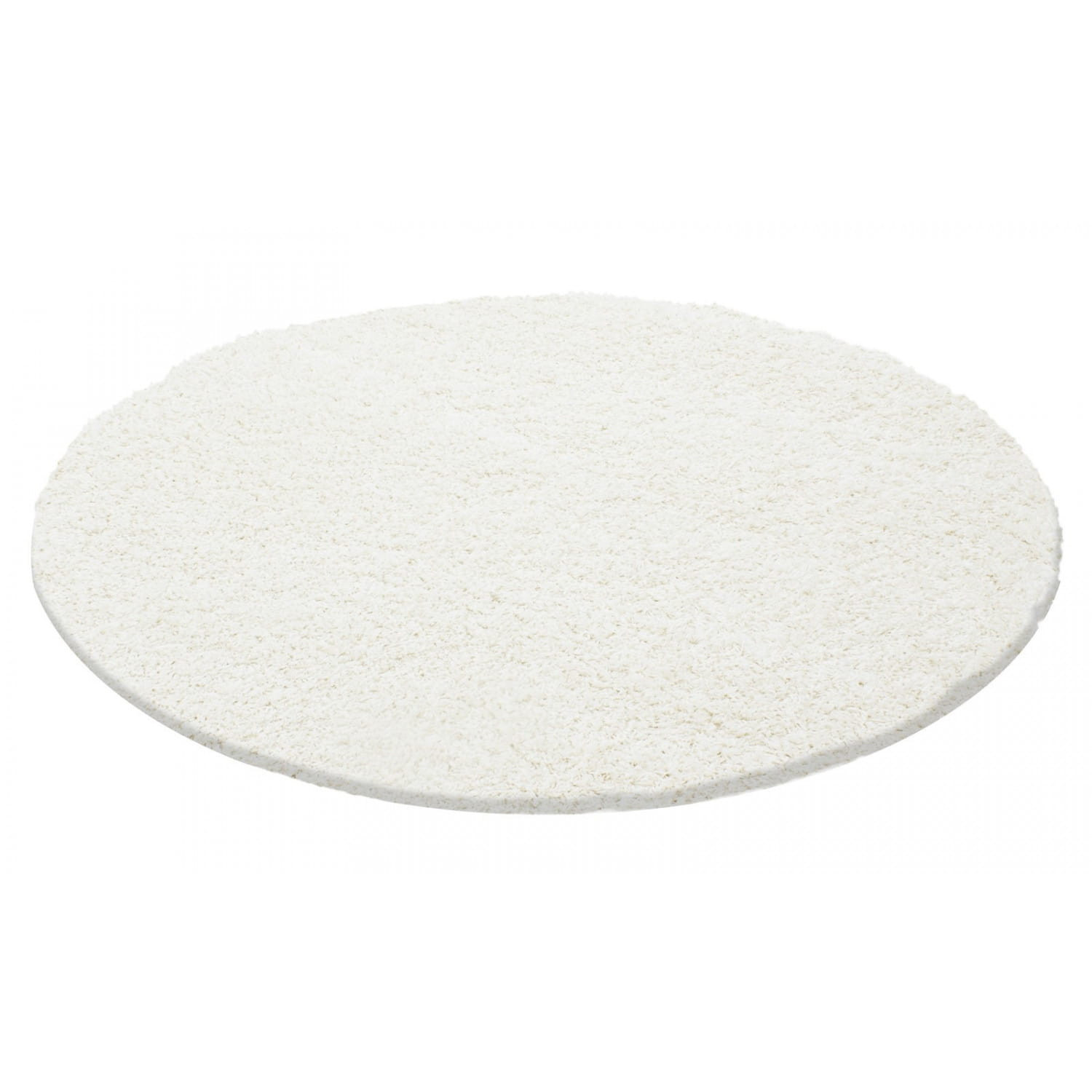 Dywan shaggykremowy 80 cm x 80 cm koło