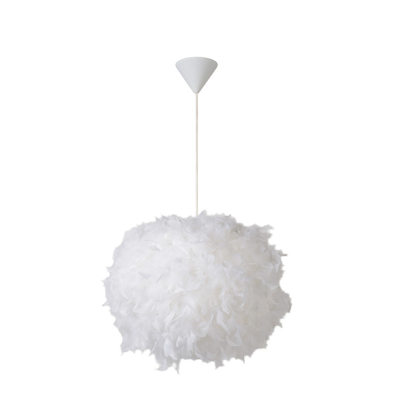 Suspension Goosy Soft blanche Ø 50 cm E27 40 W LUCIDE