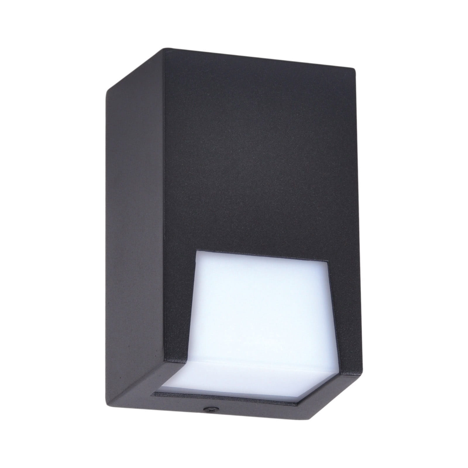 Kinkiet zewnętrznyczarno-biały SLOT 1xGU10x60W IP44 Kaja
