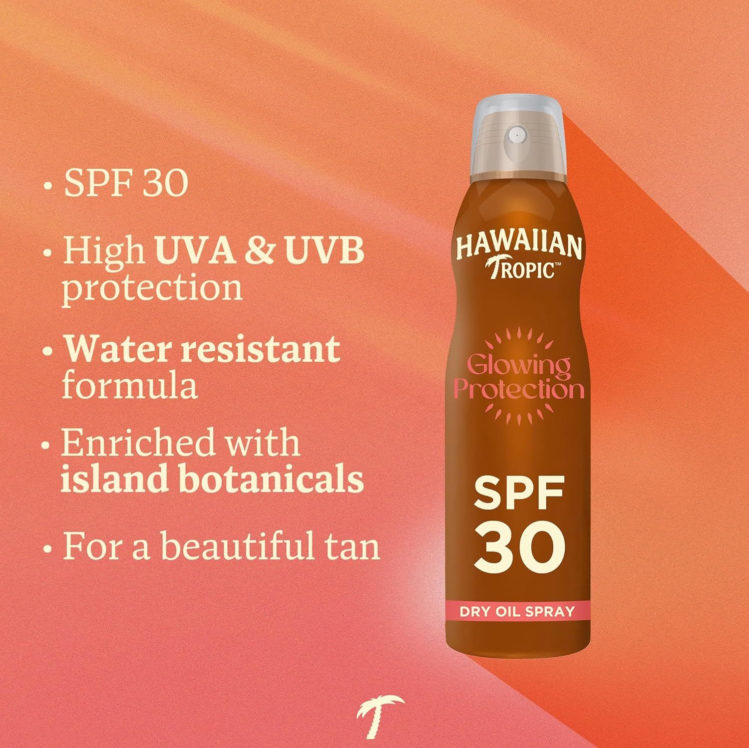 Hawaiian Tropics Continuous Spray Dry Oil SPF 30 180ml