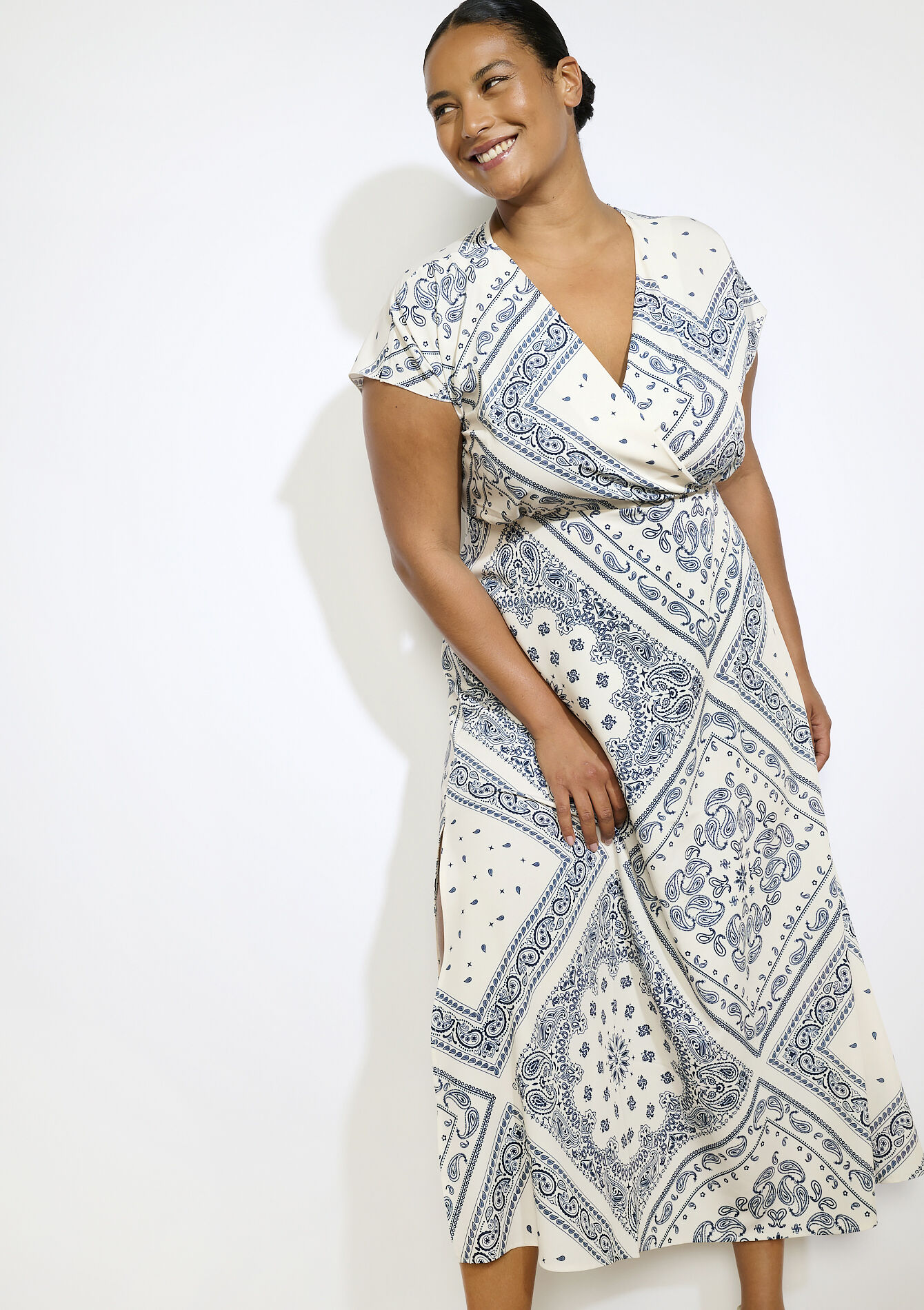 Maxi-jurk met print