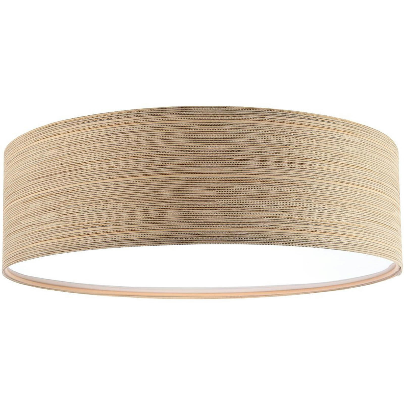 NATURAL - Plafonnier Tissu Bois clair