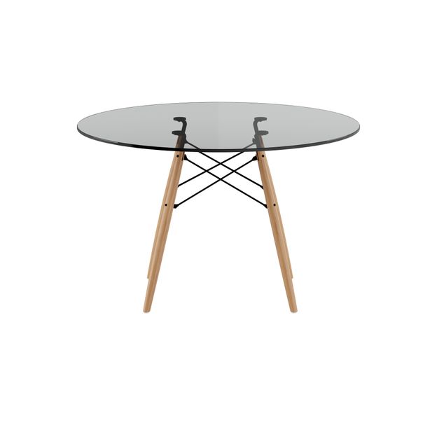 MESA REDONDA 1,20 M EASY GLASS