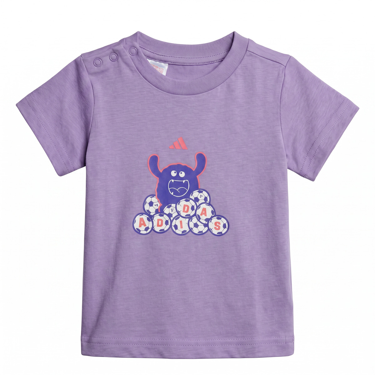 adidas - TIRO_NSTERS GRAPHIC T-SHIRT INFANT - Violet