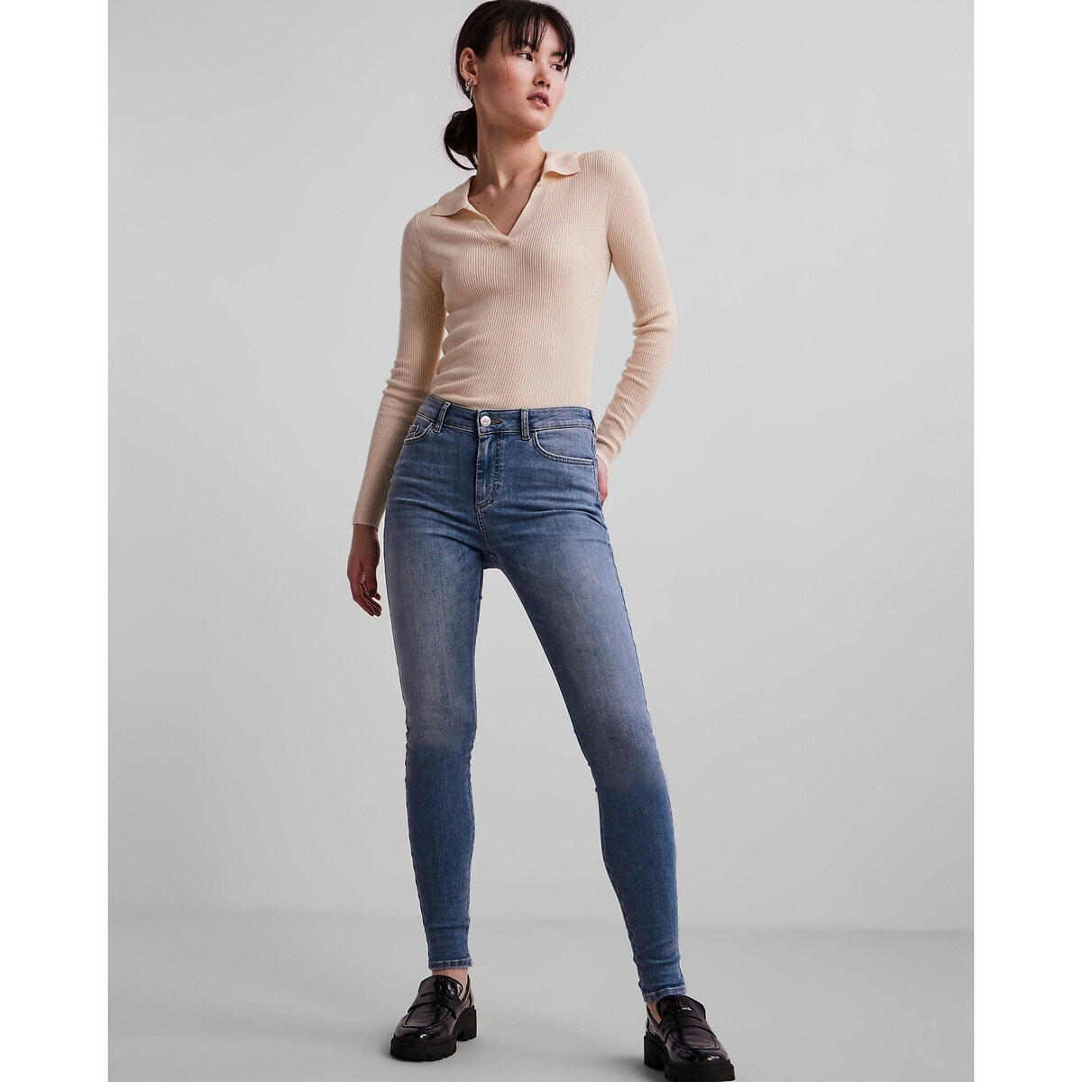 Jean skinny, taille standard