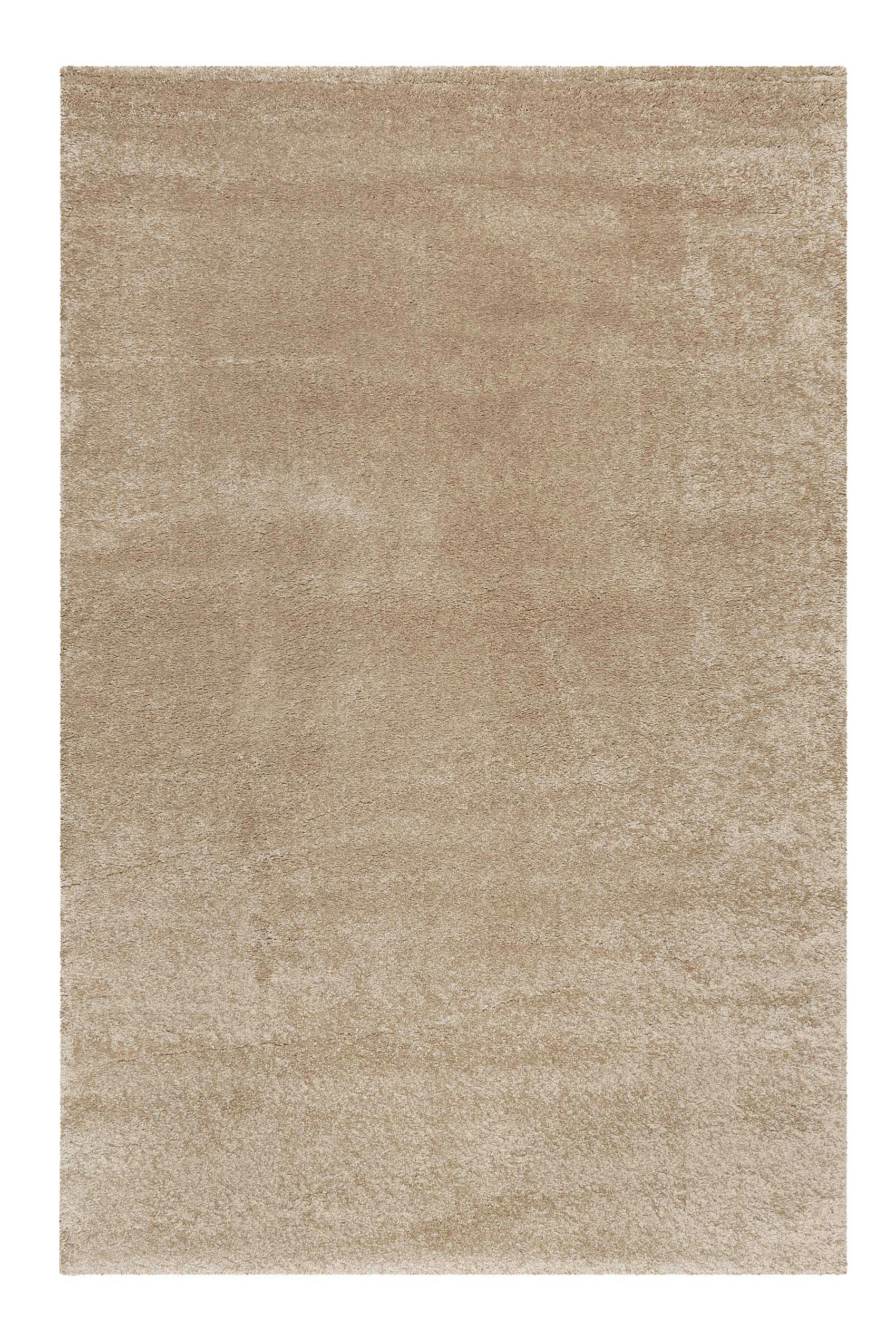 CALIFORNIA - Tapis uni intemporel beige sable pour salon/chambre 170x120