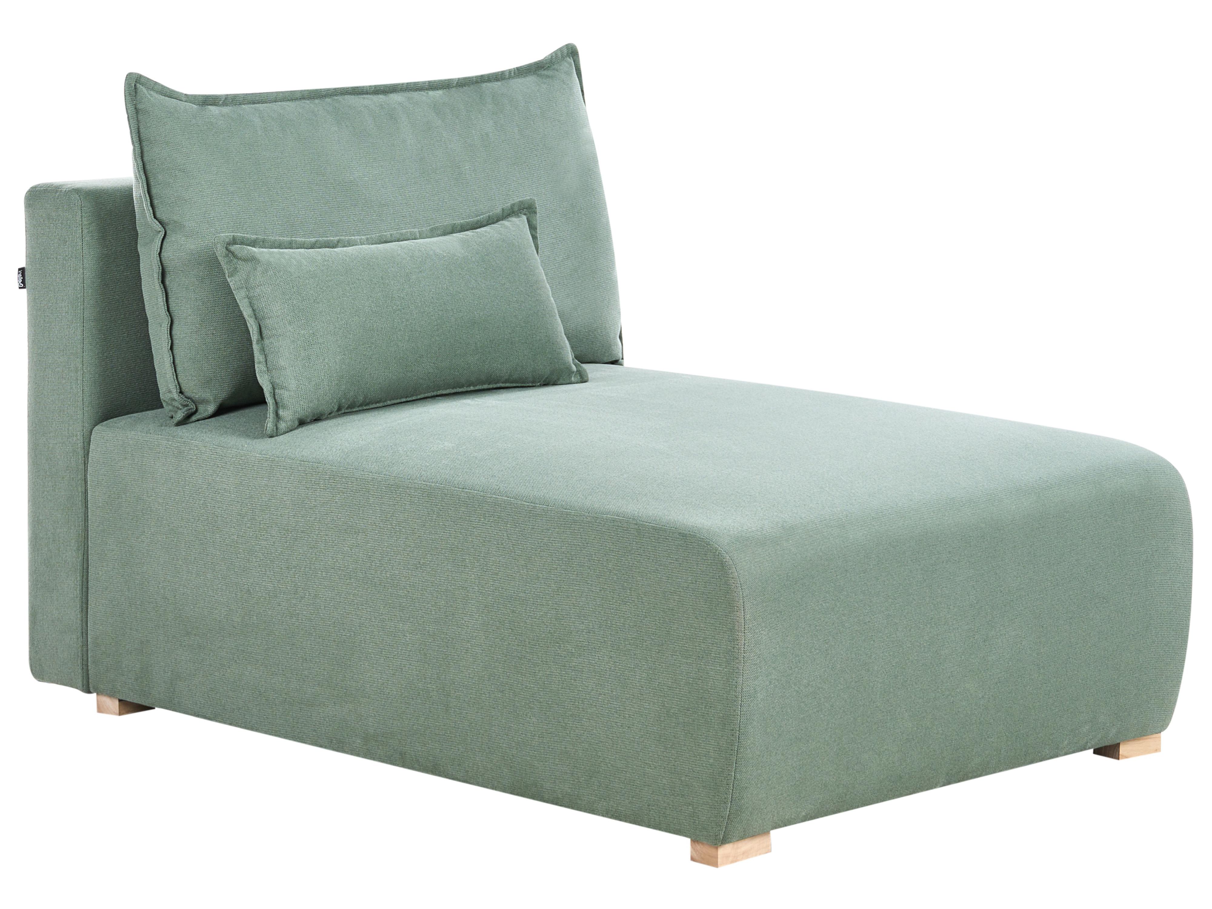 1-Seat Section NERBO Fabric Light Green