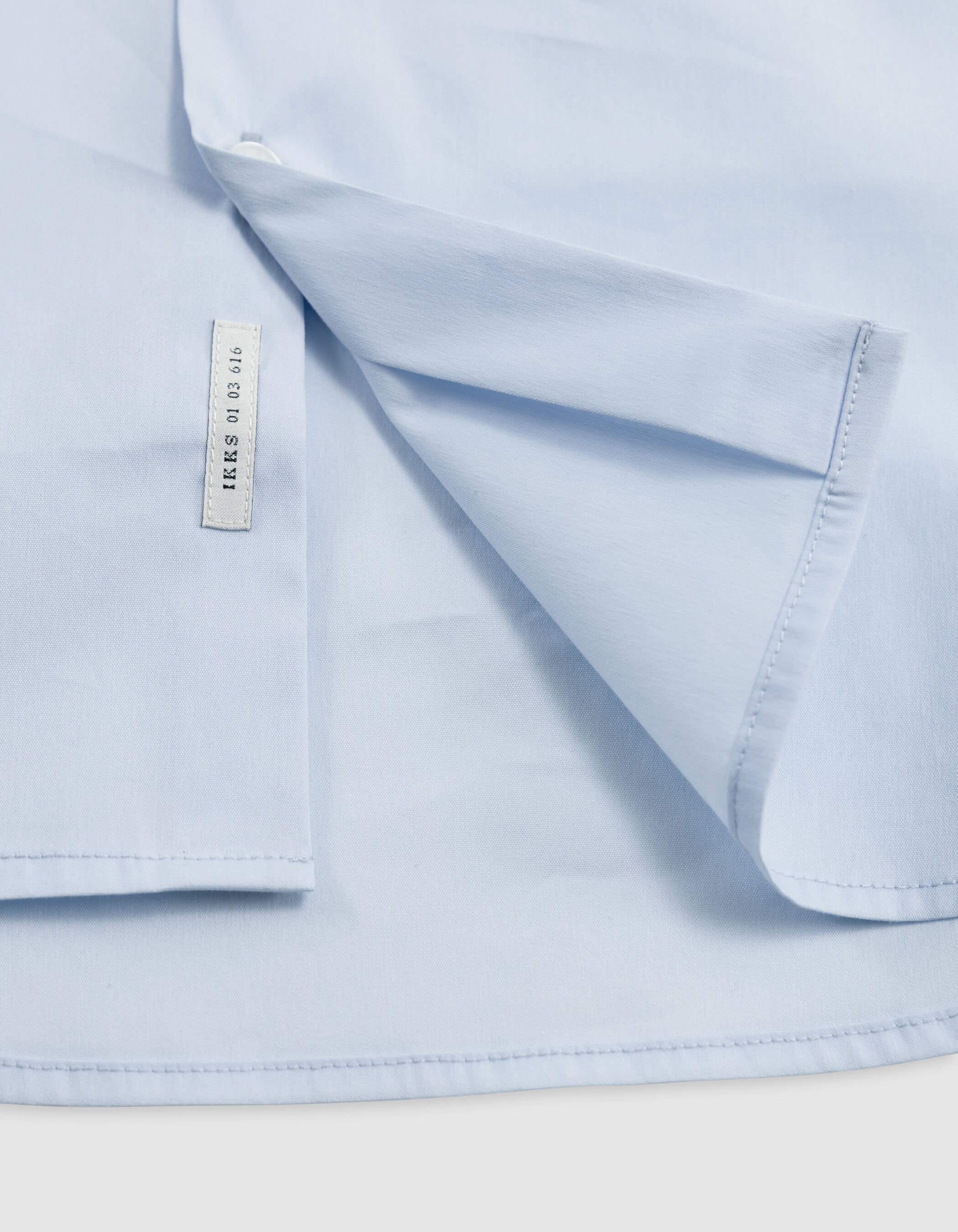 Chemise SLIM blanche en popeline Homme