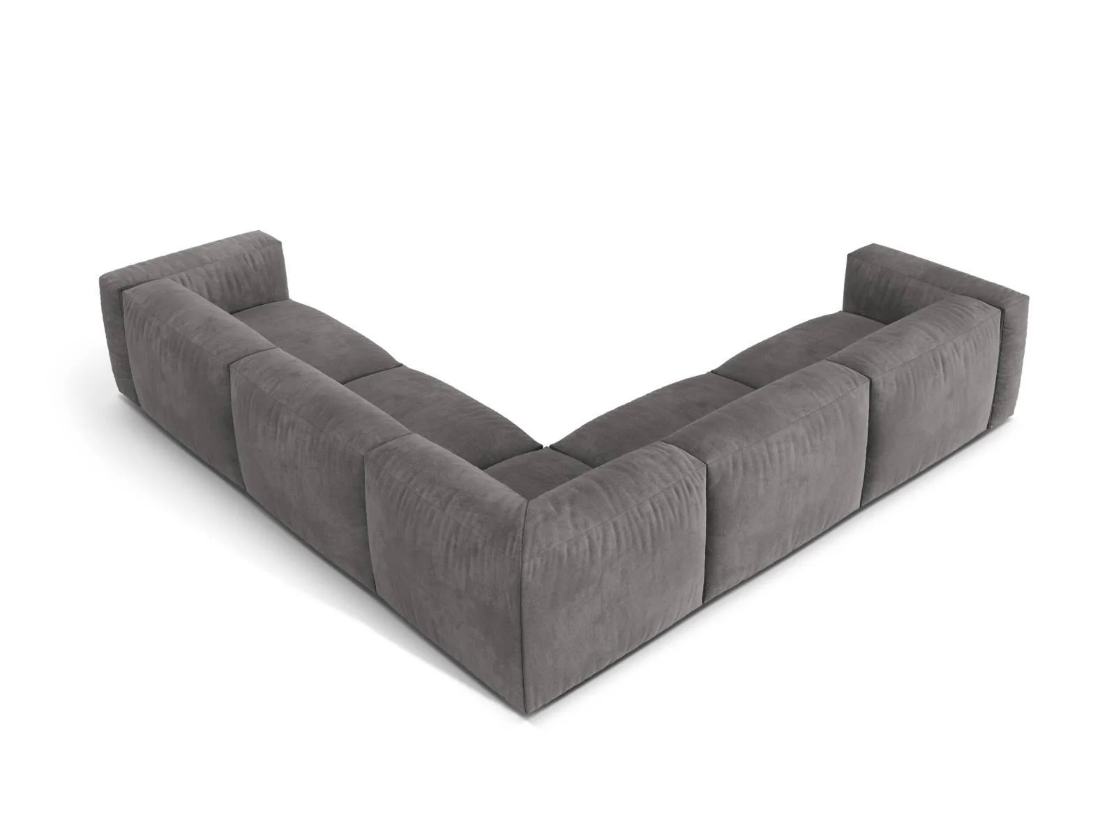 5-zits hoekbank Martina velvet