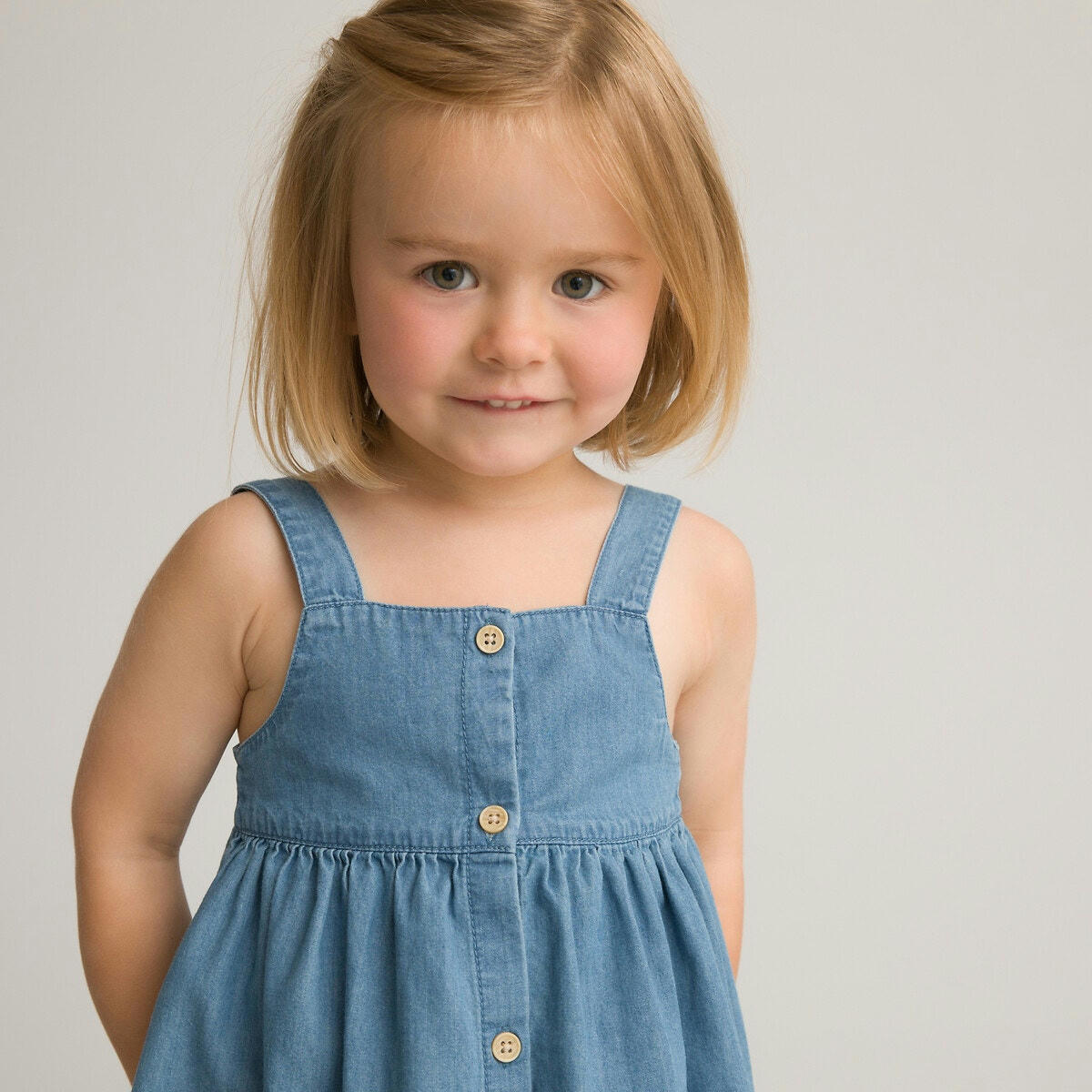 Robe à bretelles en jean