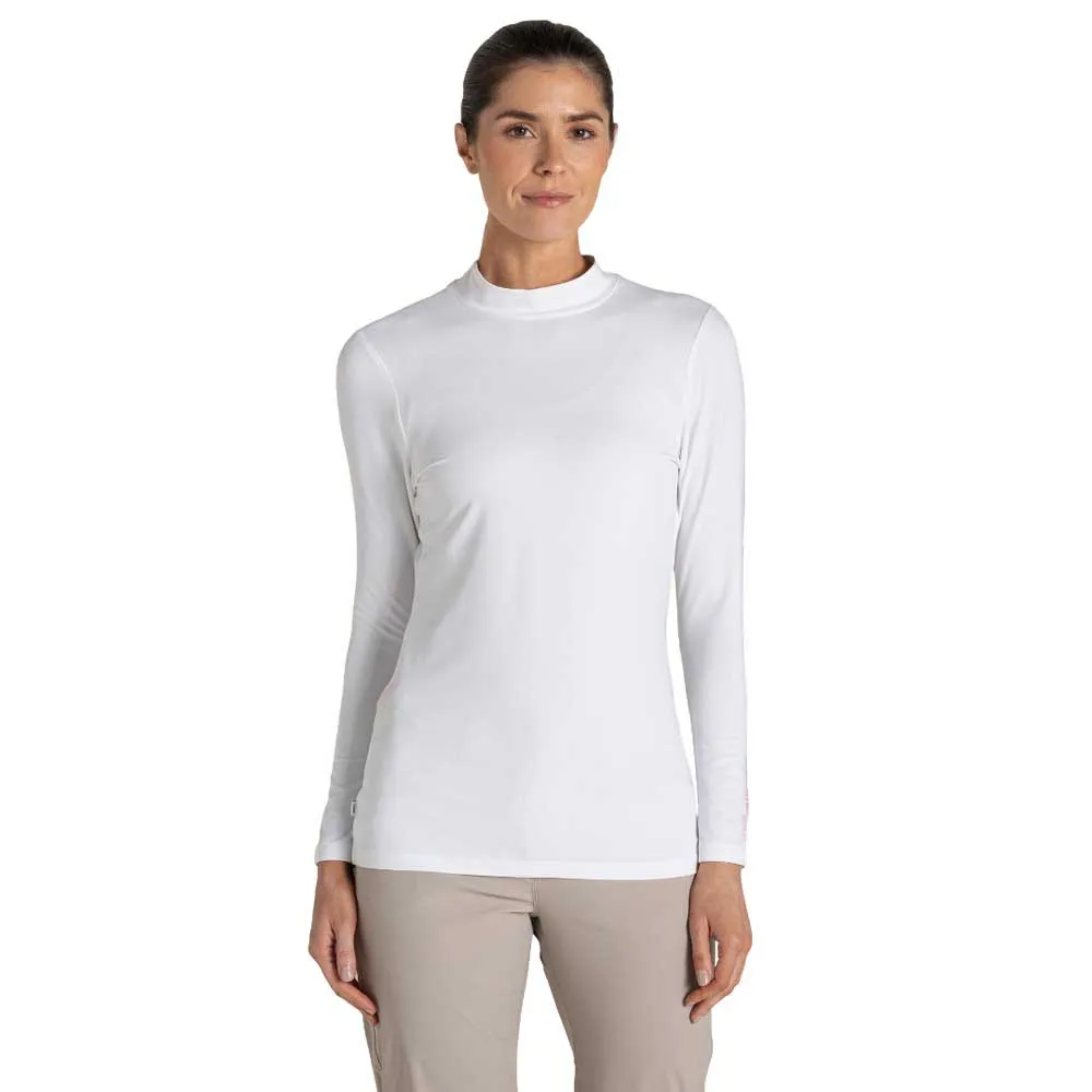 Craghoppers Nosilife Mock Neck long sleeve T-shirt