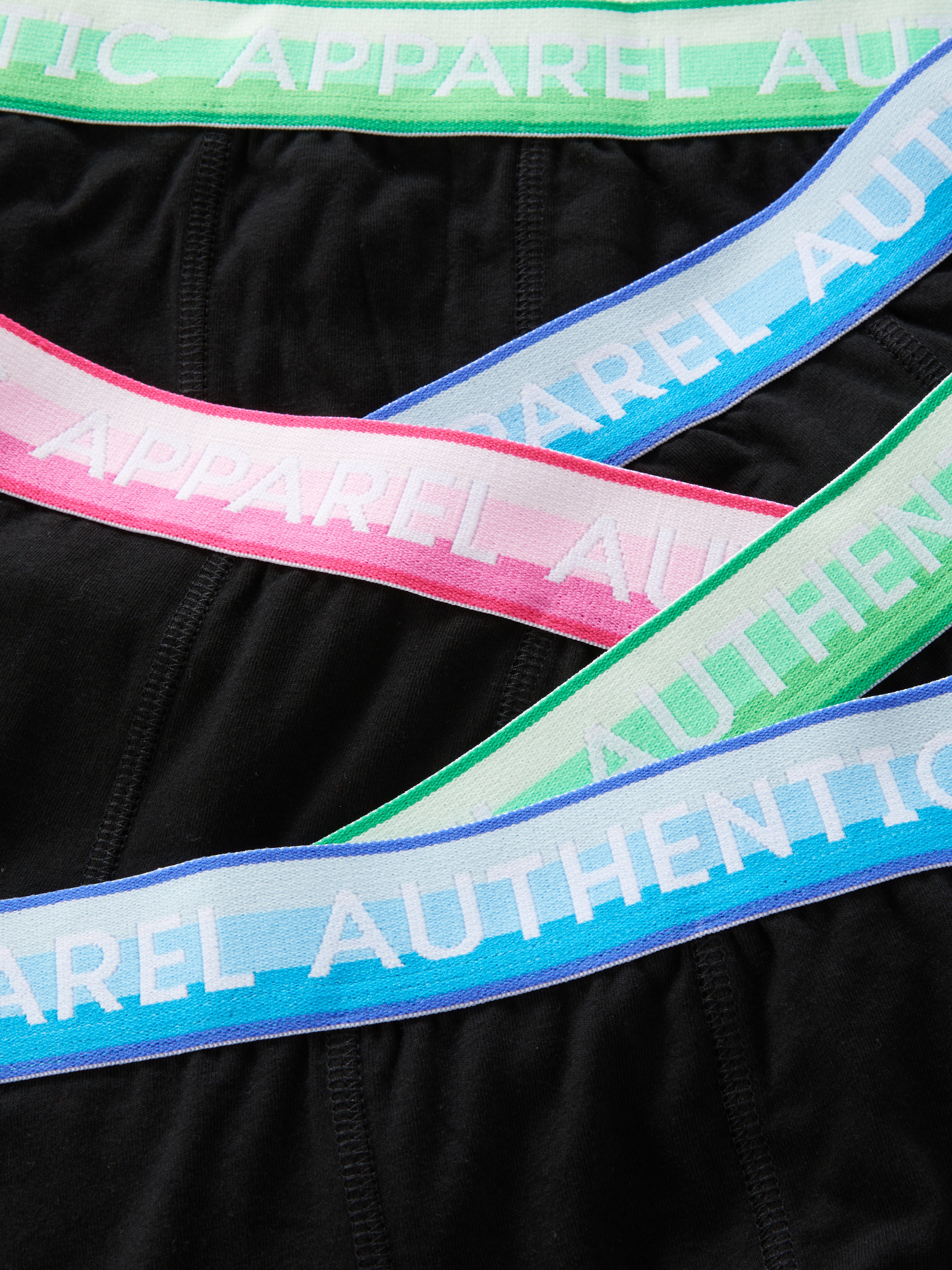 5-Pack Pastel Waistband Boxer Briefs