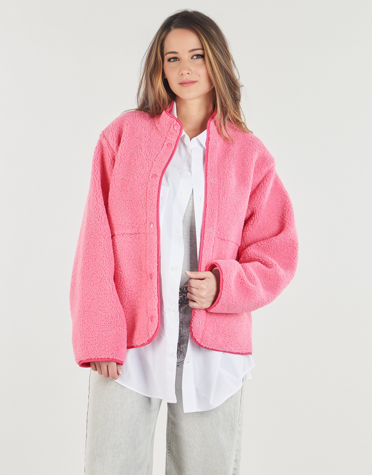 JJXX - JXVERA TEDDY JACKET - Pink