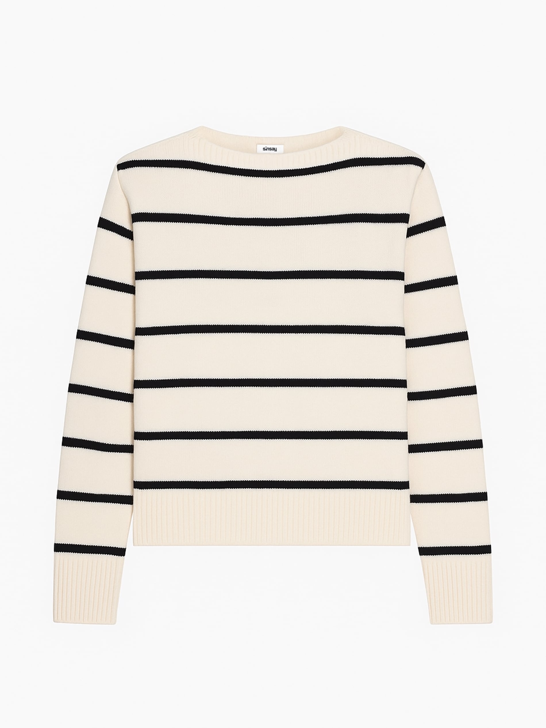 Sweter w paski