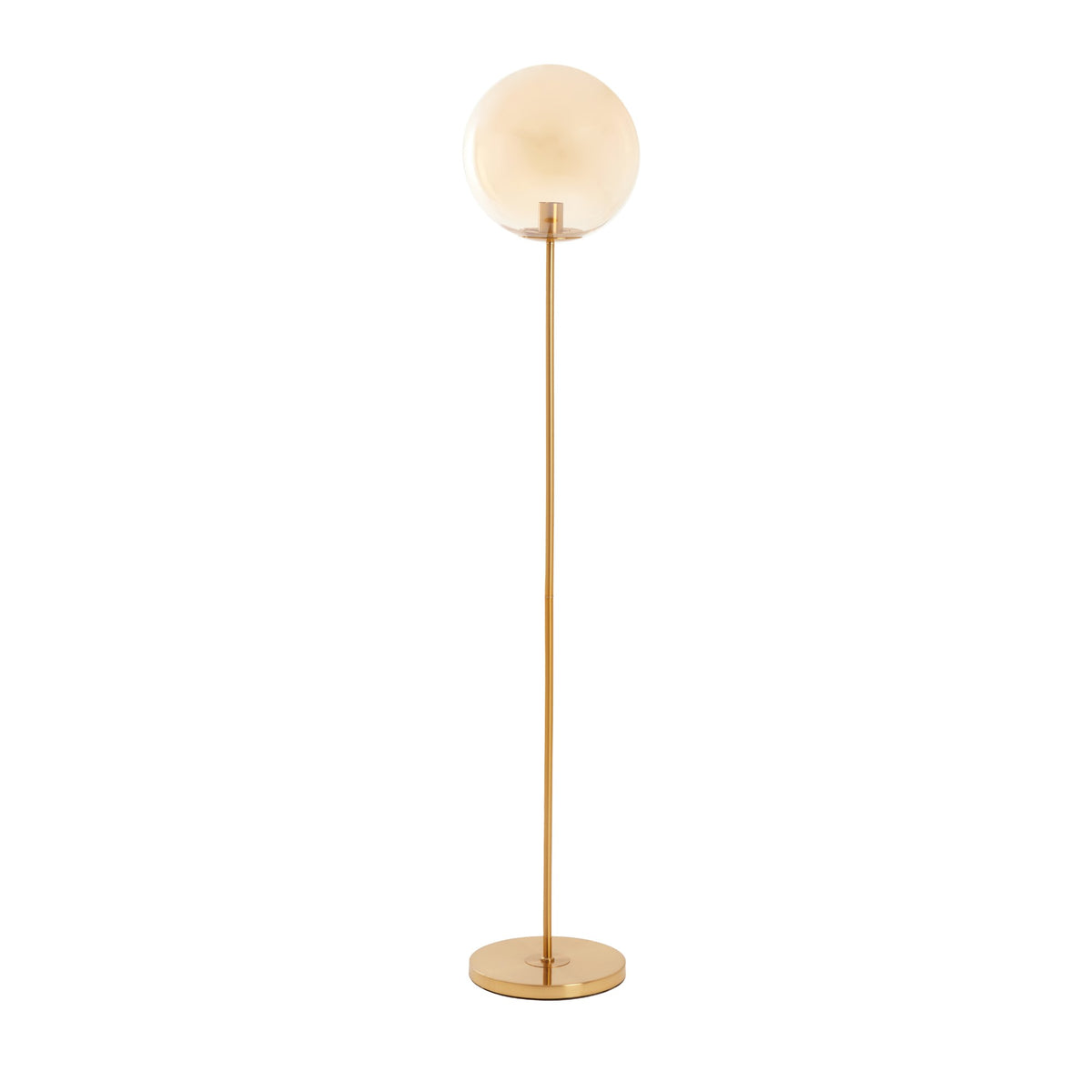 Light & Living vloerlamp Medina - oranje - Ø30cm