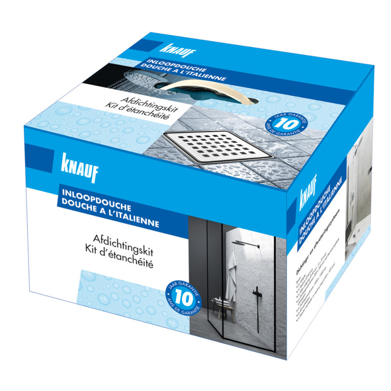 Kit d'étanchéité pour douche à l'italienne KNAUF