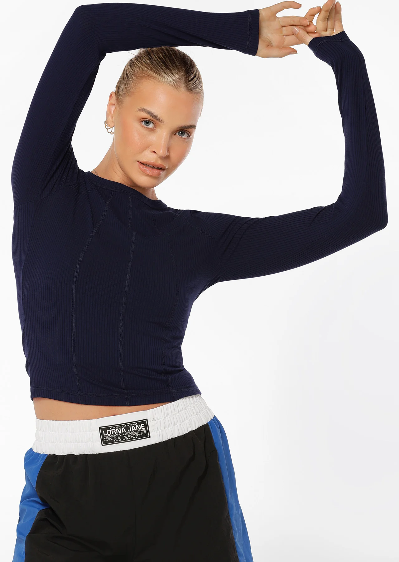 Striking Active Rib Long Sleeve Top