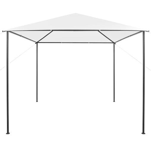 NNEVL Gazebo 3x3x2.9 m White 180 g/m&sup2;