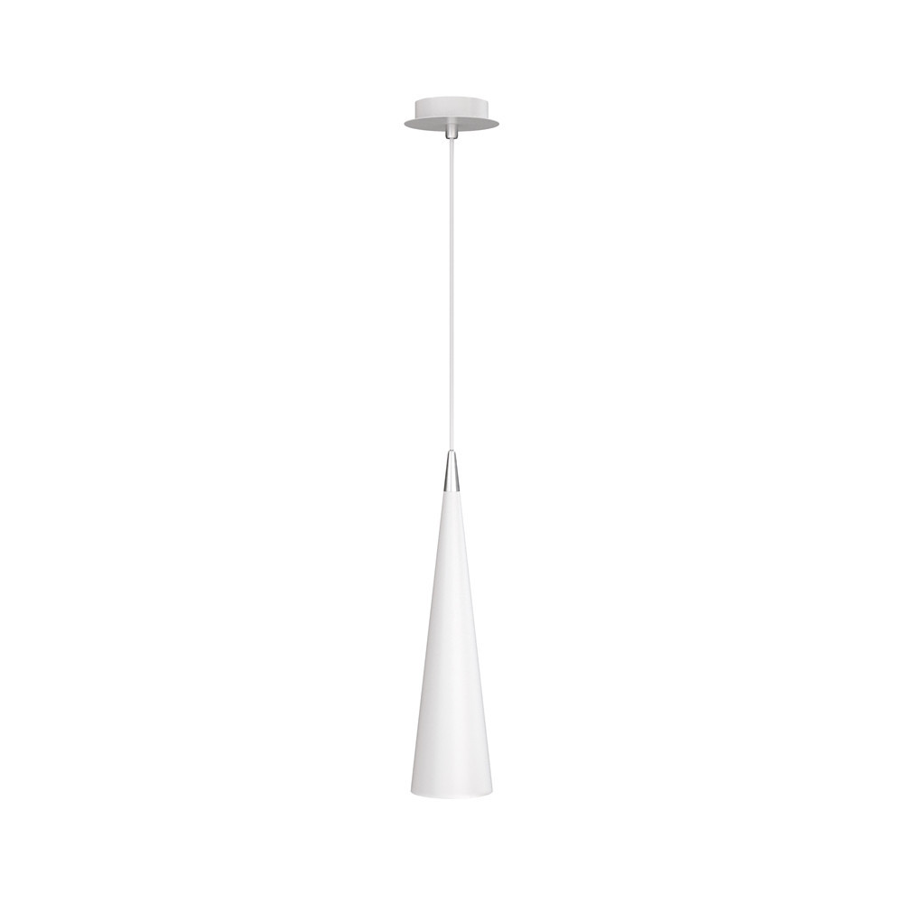 Lampa wisząca biała NEVILL 1xGU10x40W wym: 140x8x8 cm Maytoni