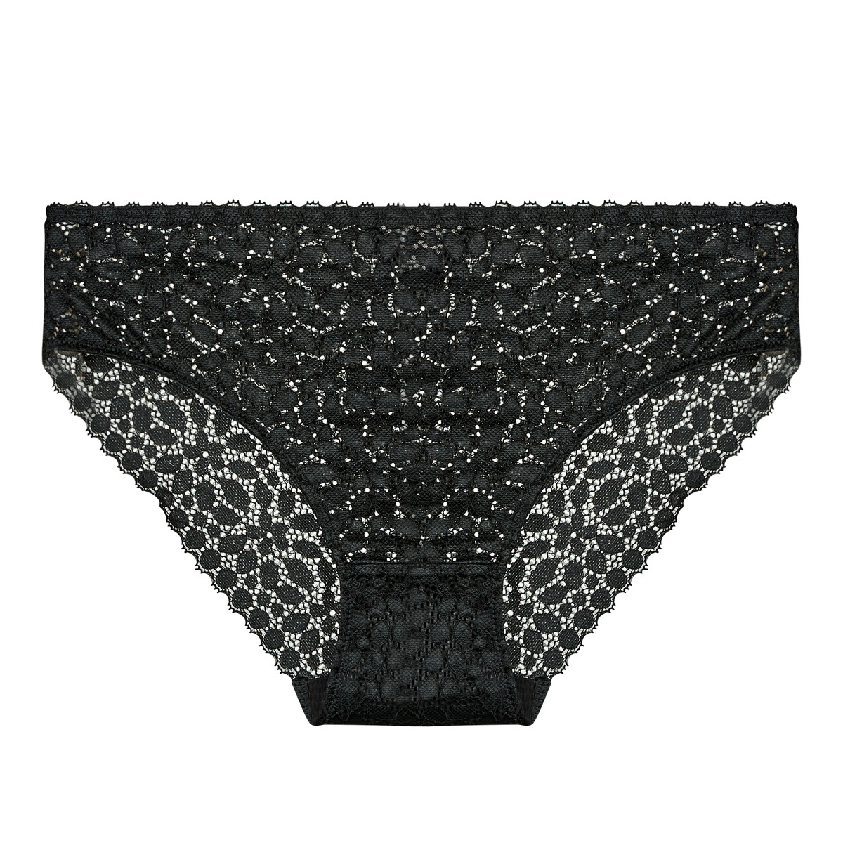 DIM - DAILY DENTELLE - Black