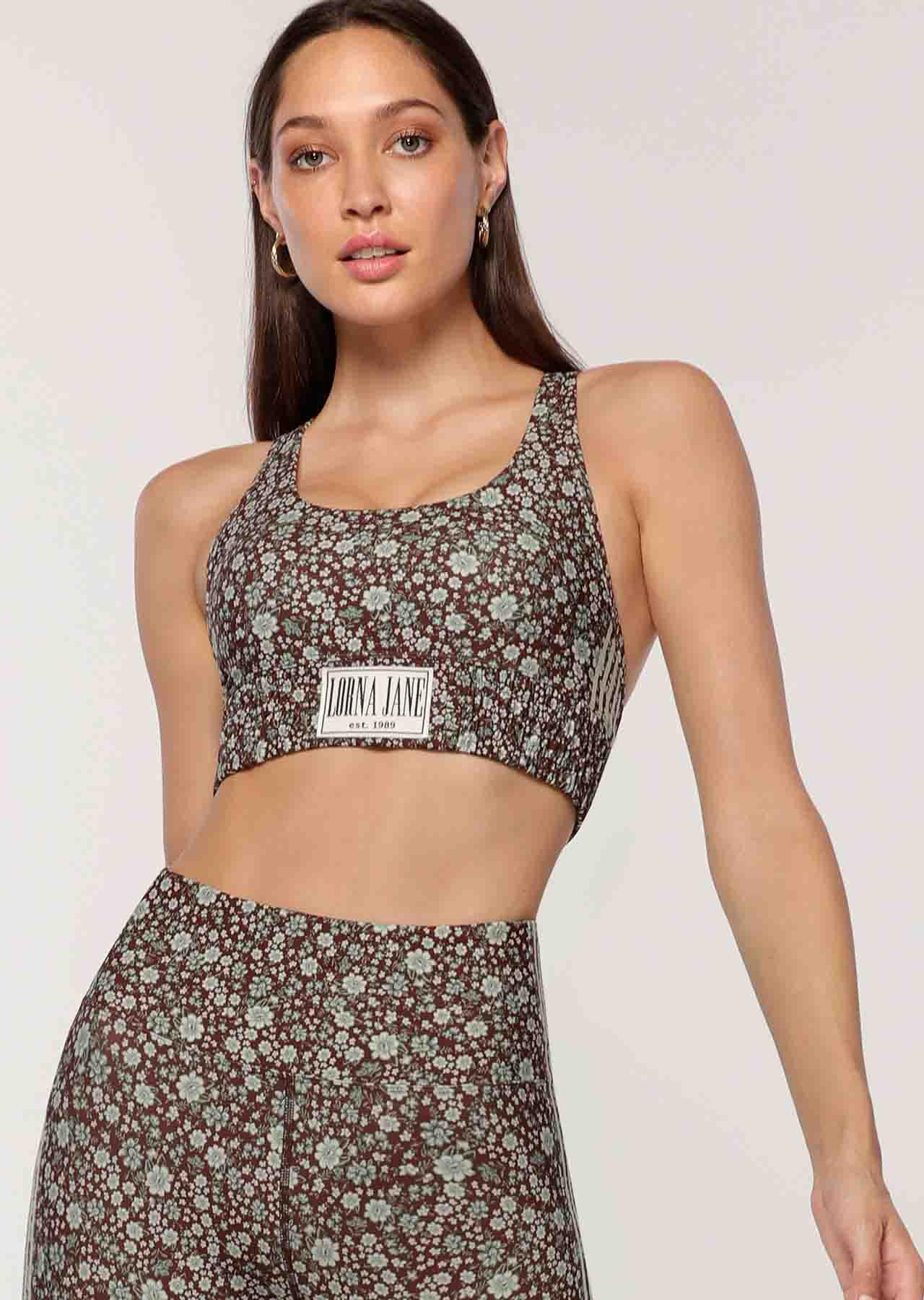 Wild Ditsy Sports Bra