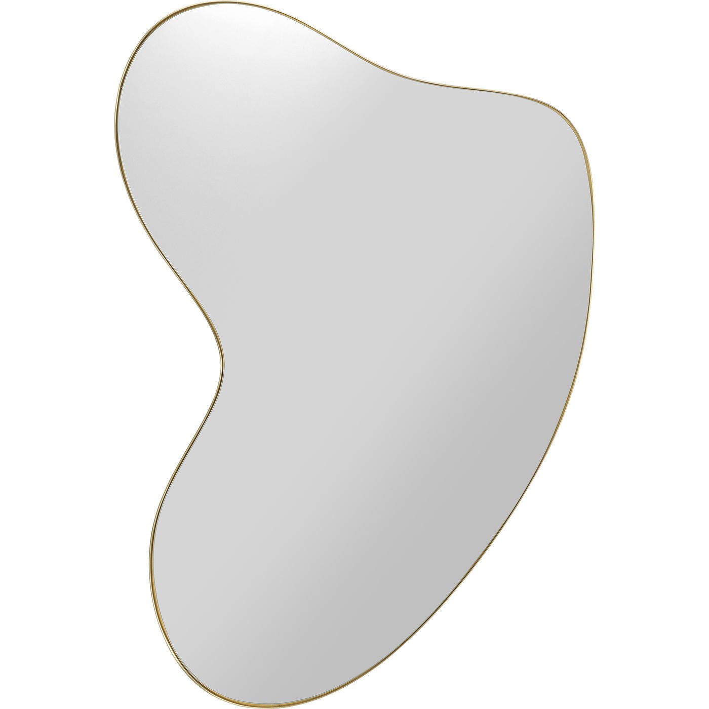 Kare Design Spiegel Shape Messing 110x120cm