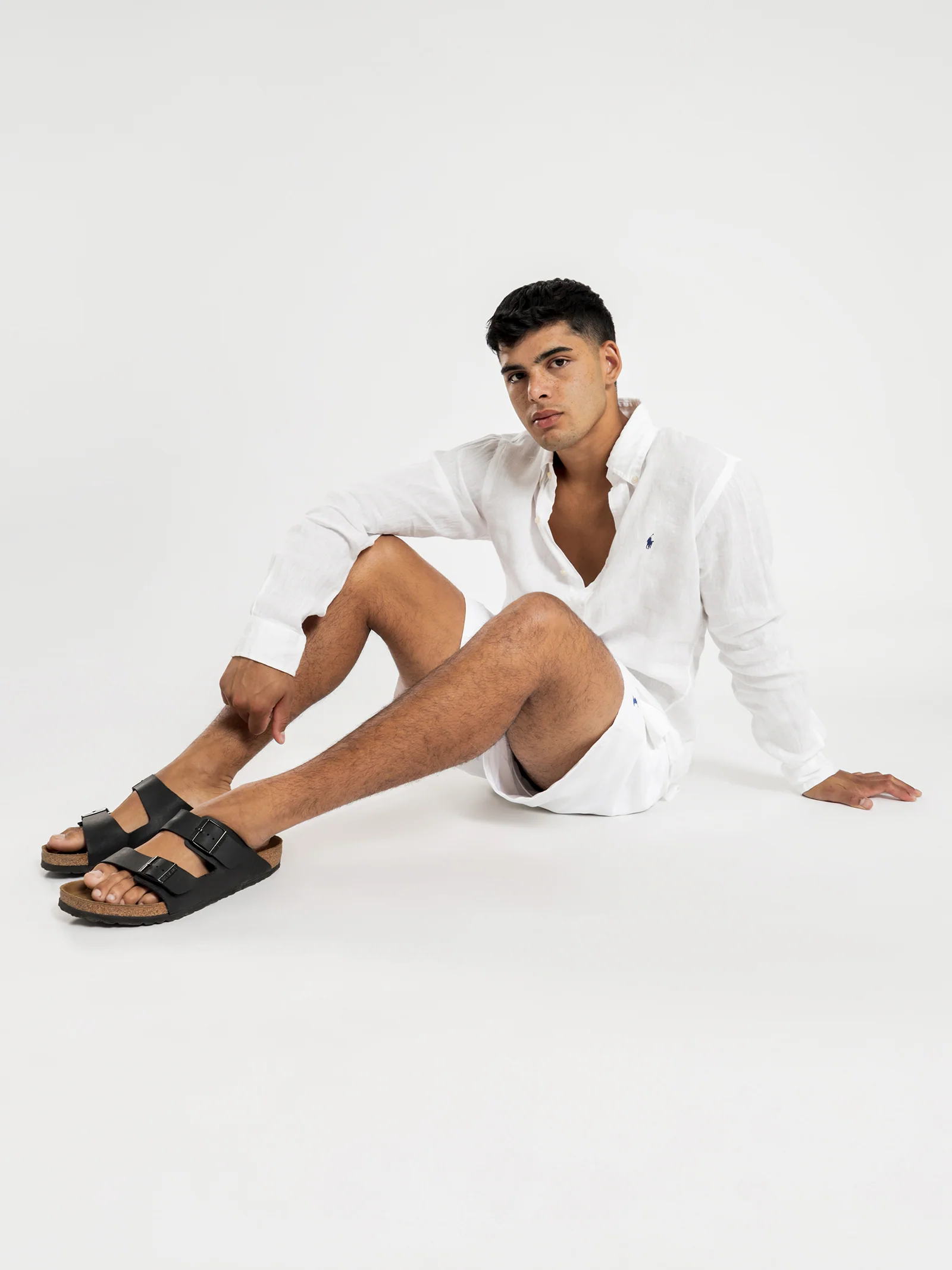 Long Sleeve Linen Sport Shirt