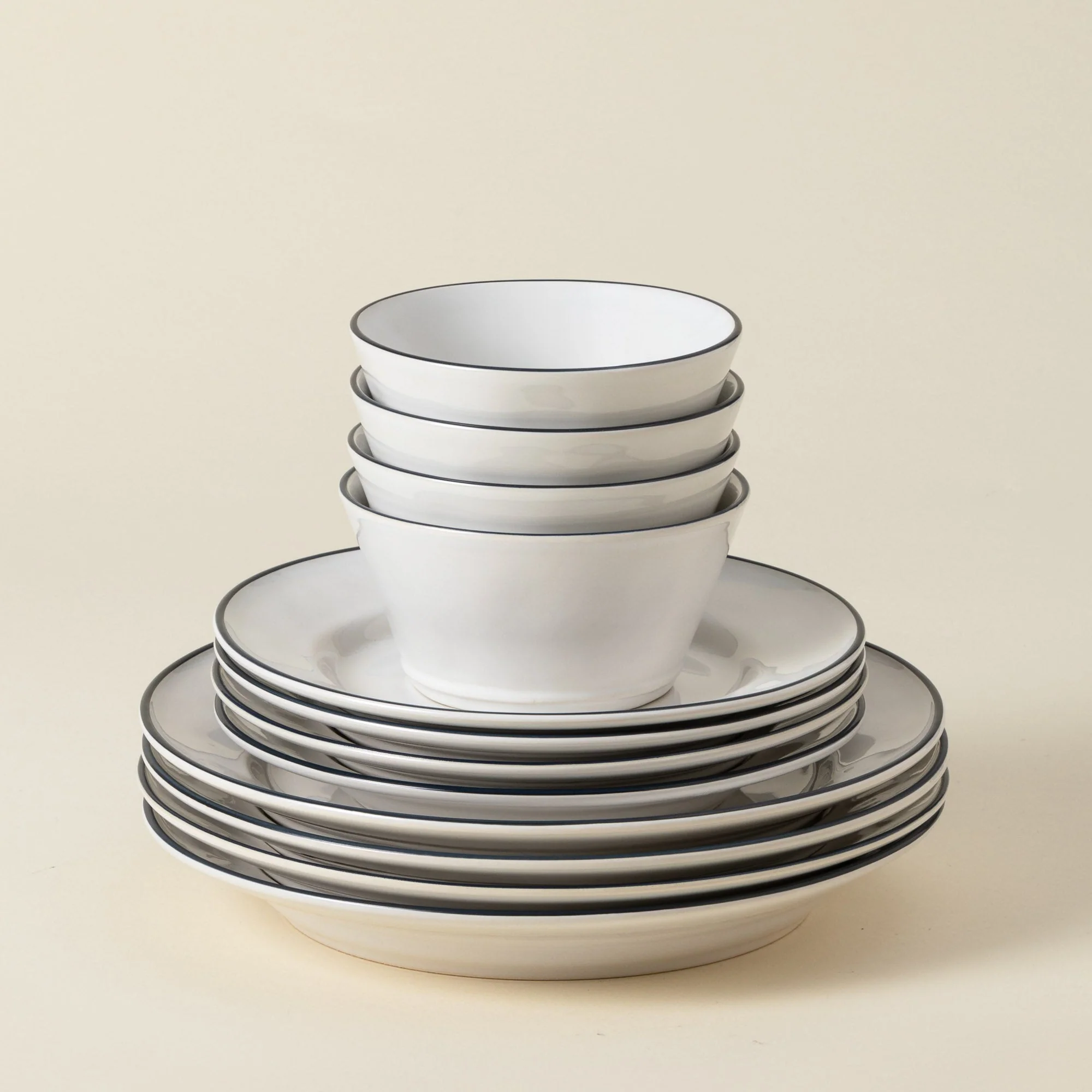12-Piece Dinnerware Set with Bowl Beja
