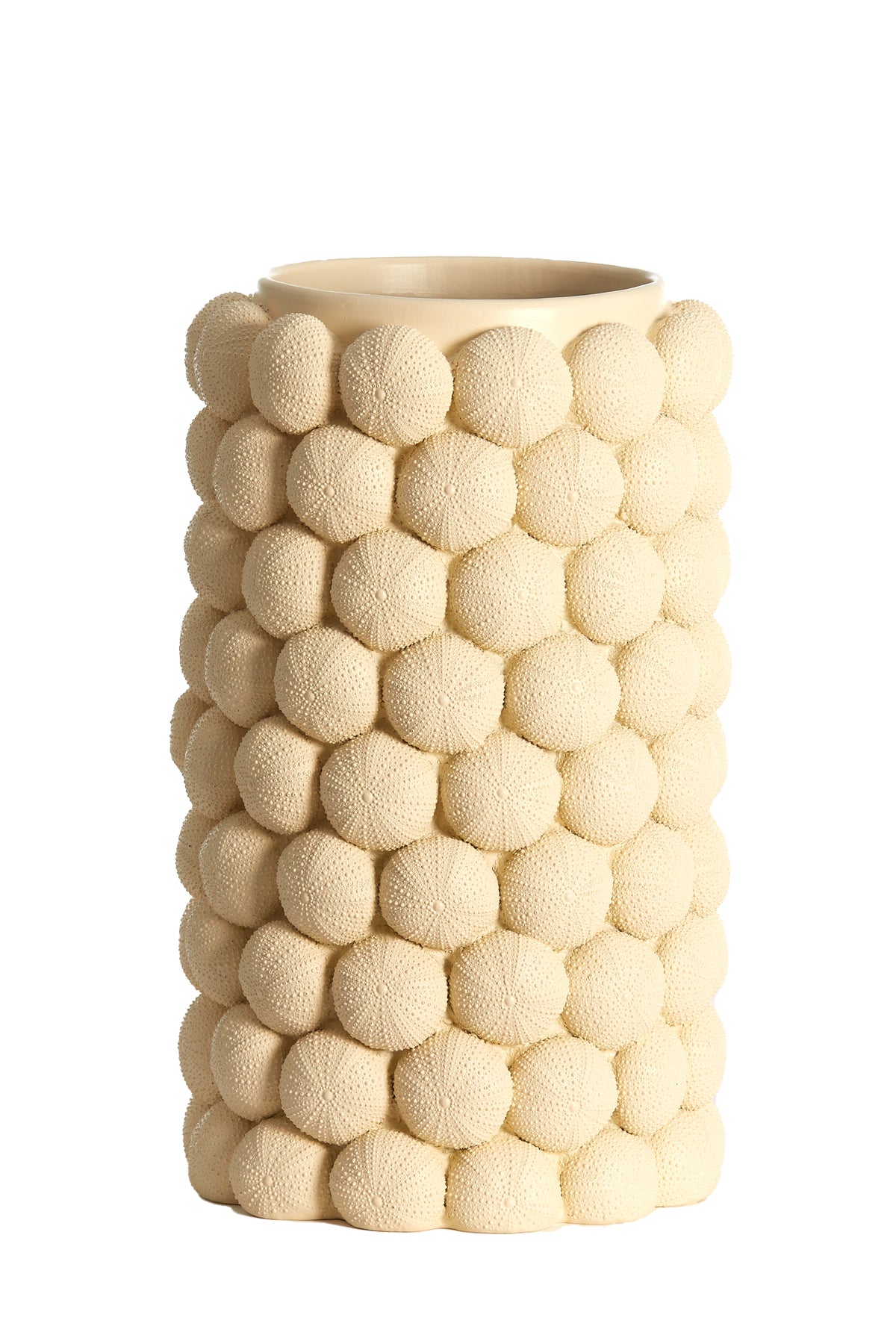 Light & Living vaas SEA URCHIN - Ø25x40cm - wit