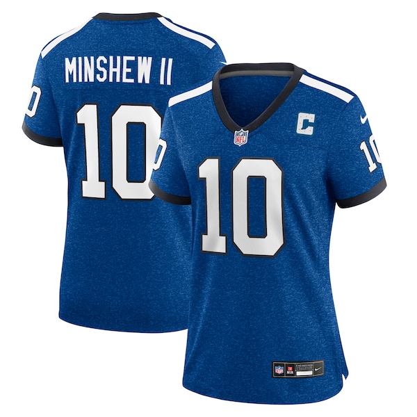 Gardner Minshew Indianapolis Colts Nike Women's Indiana Nights Alternate Game Jersey - Royal