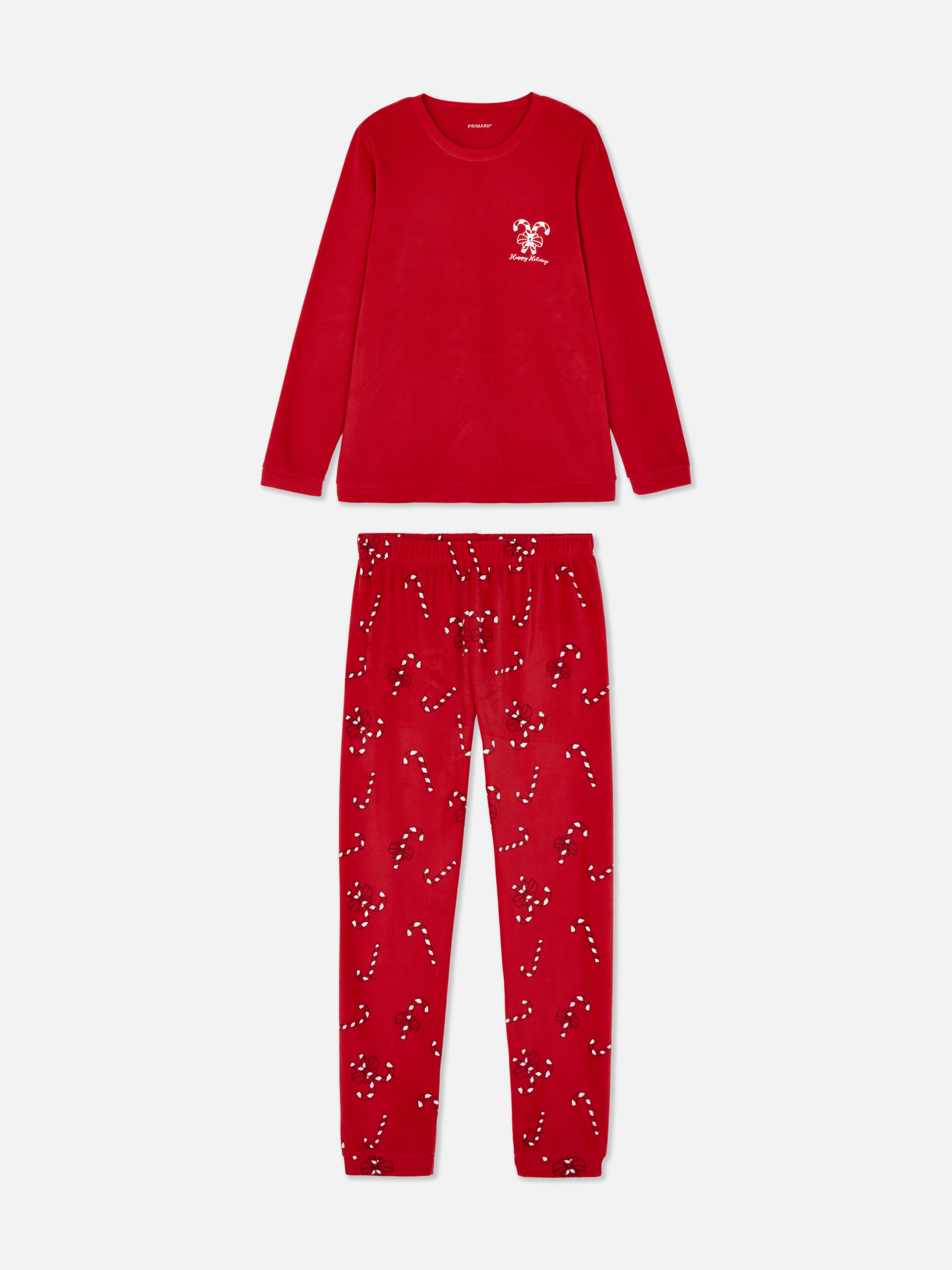Christmas Fleece Pajama Set