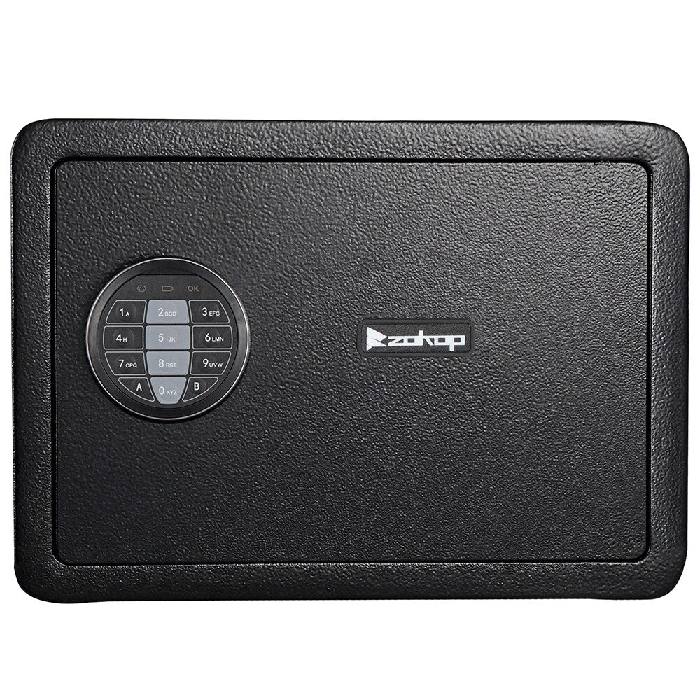 ZOKOP H250*W350*D250 mm Electronic Code Depository Security Safe Box Black