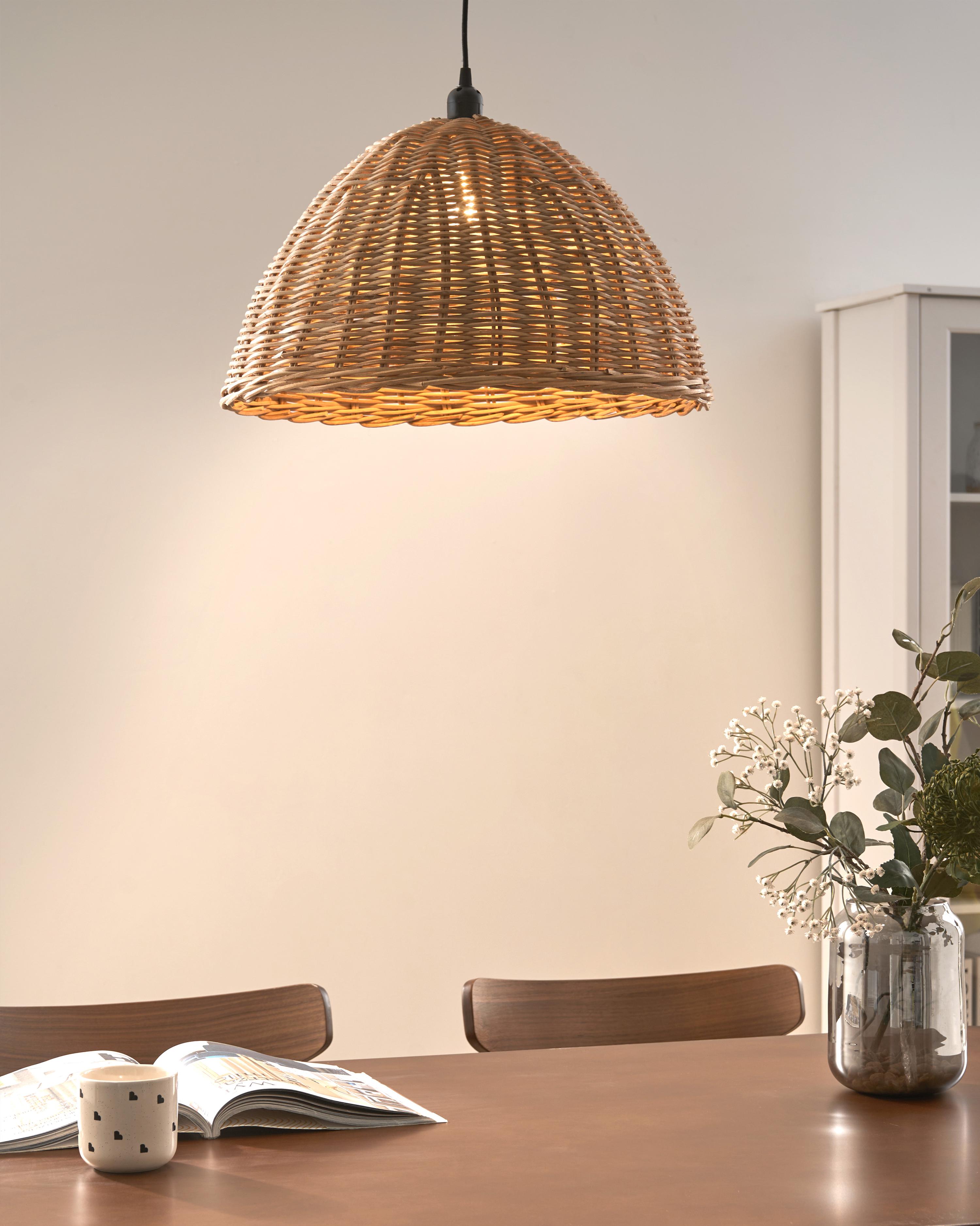 Pendant Lamp BENGO Rattan Natural