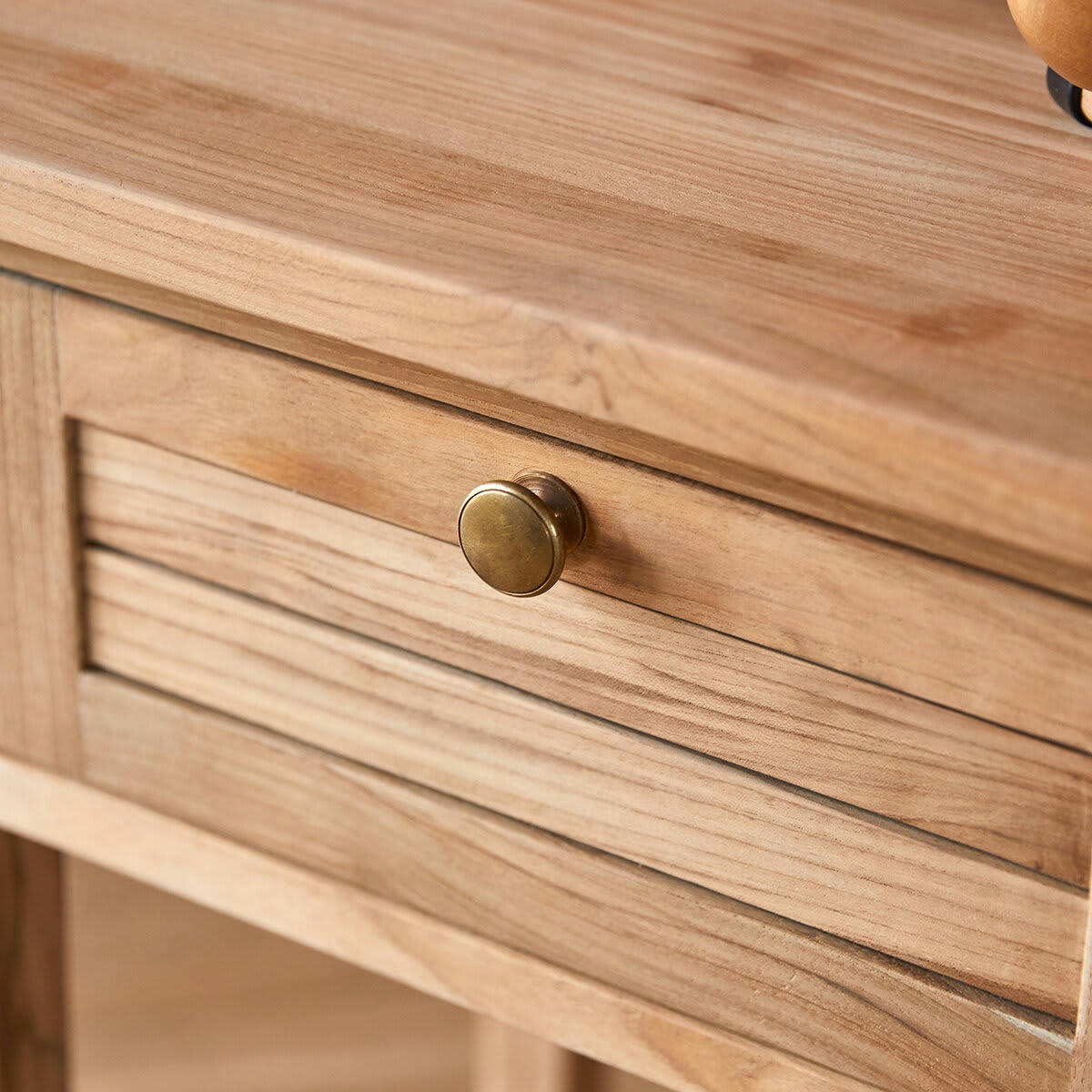 SUZETTE - Chevet enfant en teck massif