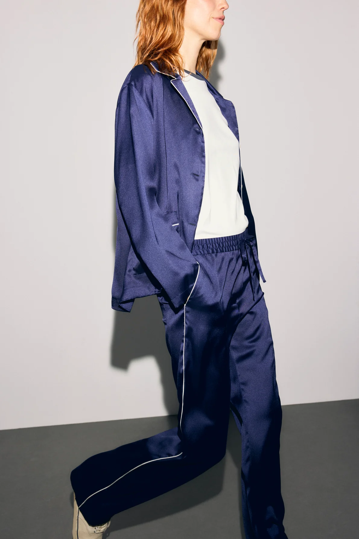 Pantalon satiné - BAHYRA
