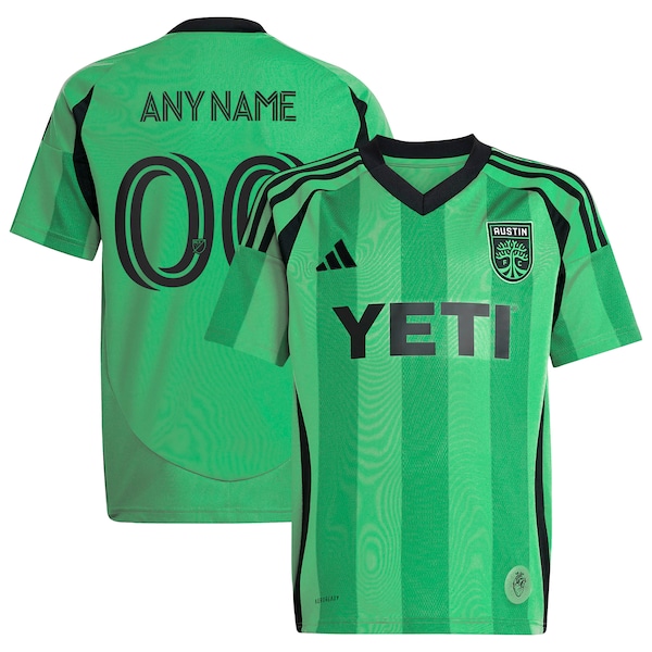 Austin FC adidas Women's 2025 The Heartbeat Kit Replica Custom Jersey - Green