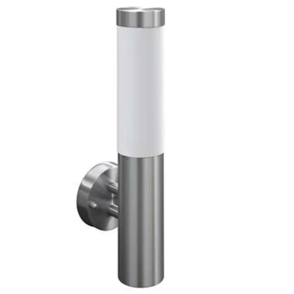 vidaXL - Tuinlamp - Zilver - Roestvrij staal