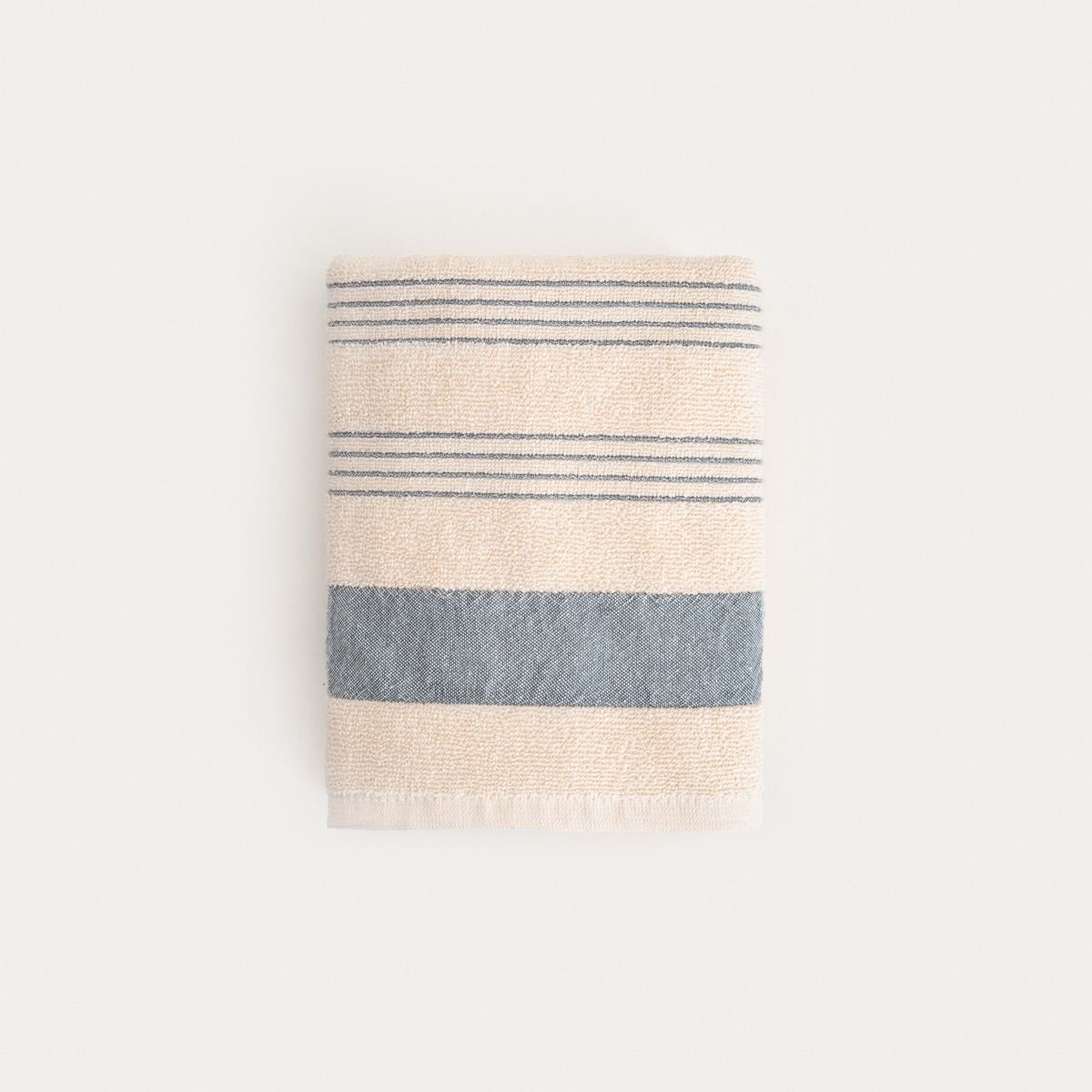 Ręcznik NEBO niebieski w paski 50x90 cm