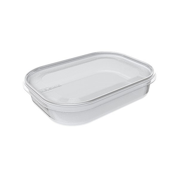 Boîte conservation alimentaire congélation rectangulaire 700 ml - Transparent