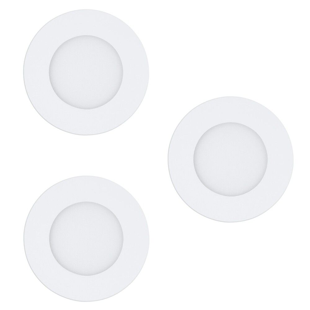 INNBYGGINGSSPOT EGLO FUEVA-C 85MM RGB 3PK