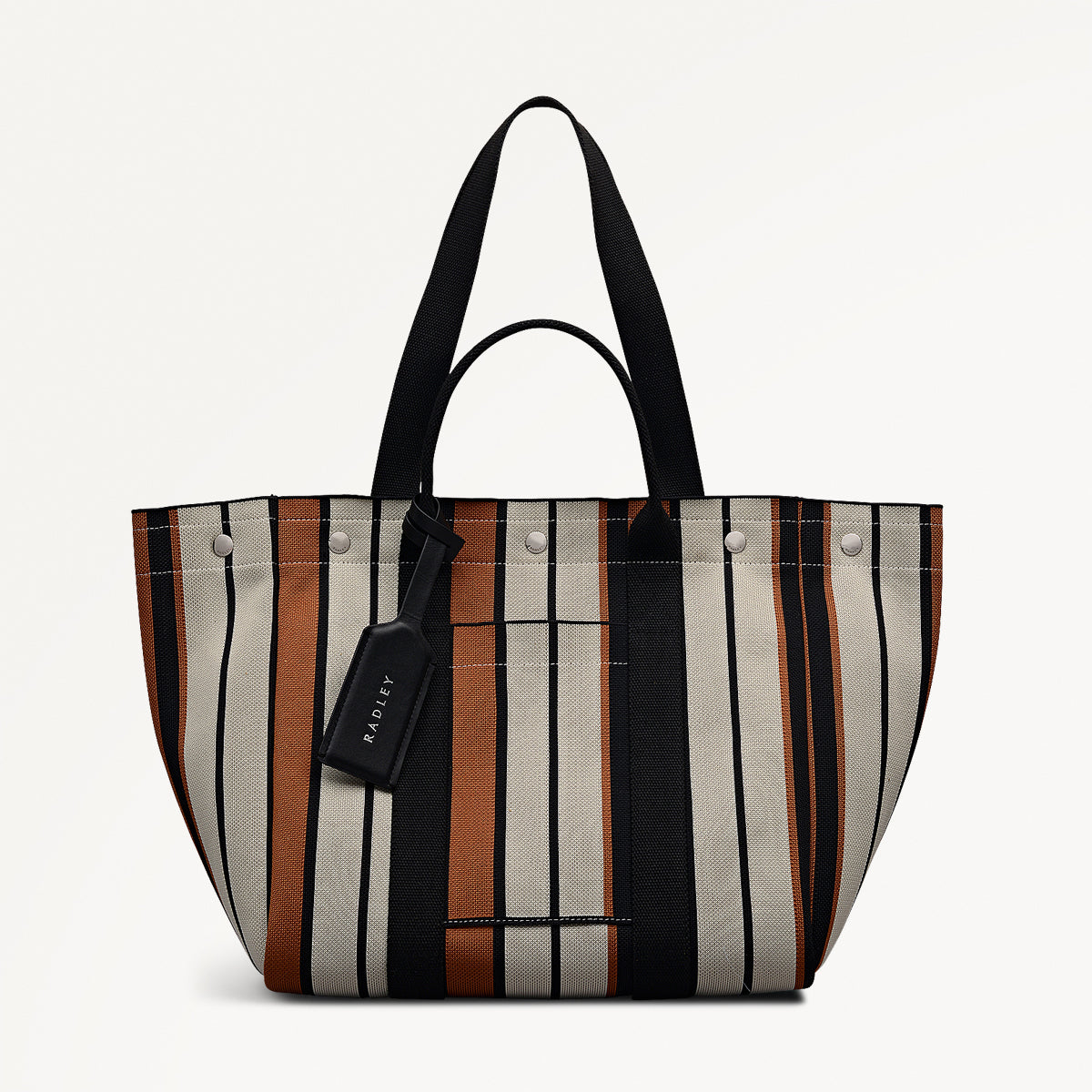 Hadleigh Place - Stripe - Large Open Top Tote